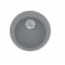 Νεροχύτης Γρανιτένιος Sanitec Classic Granite 316  (Ø48) Βαρέως Τύπου Metallic Silver 17